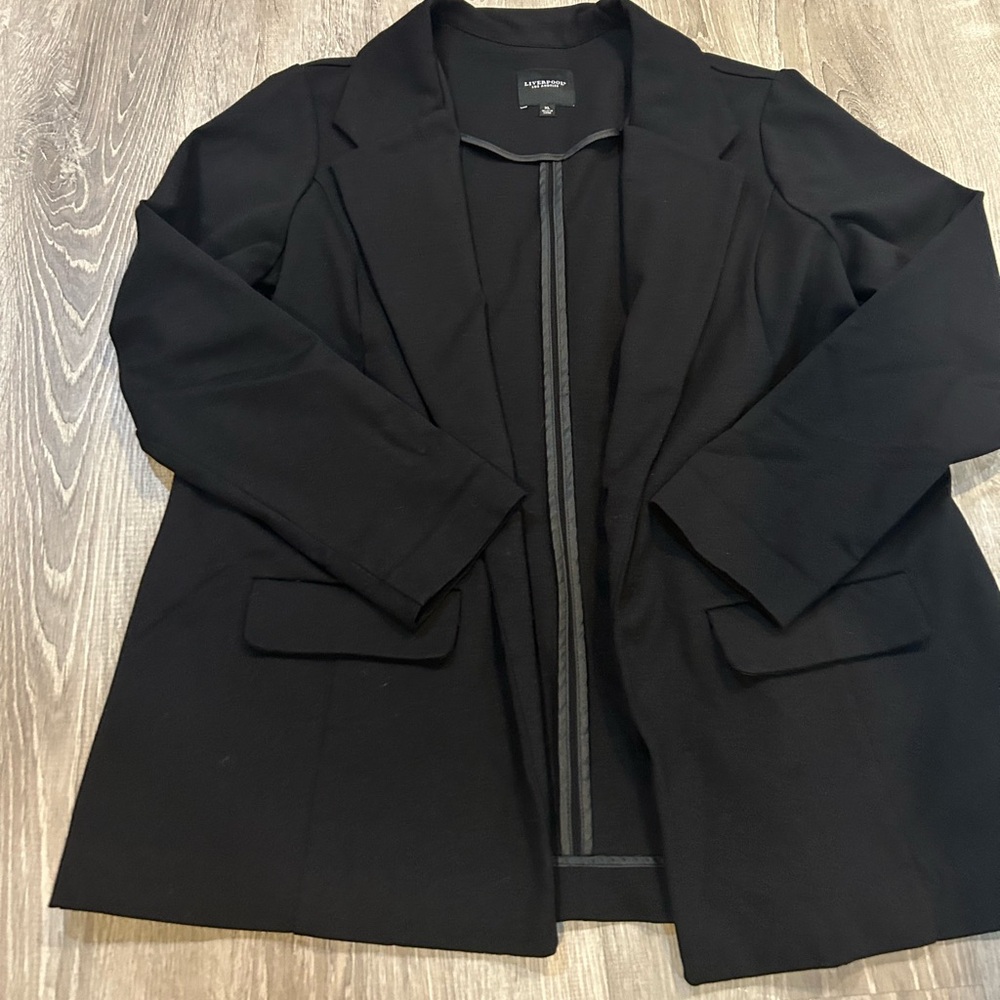 Liverpool Women's Classic Black Blazer size extra large with pockets size XL